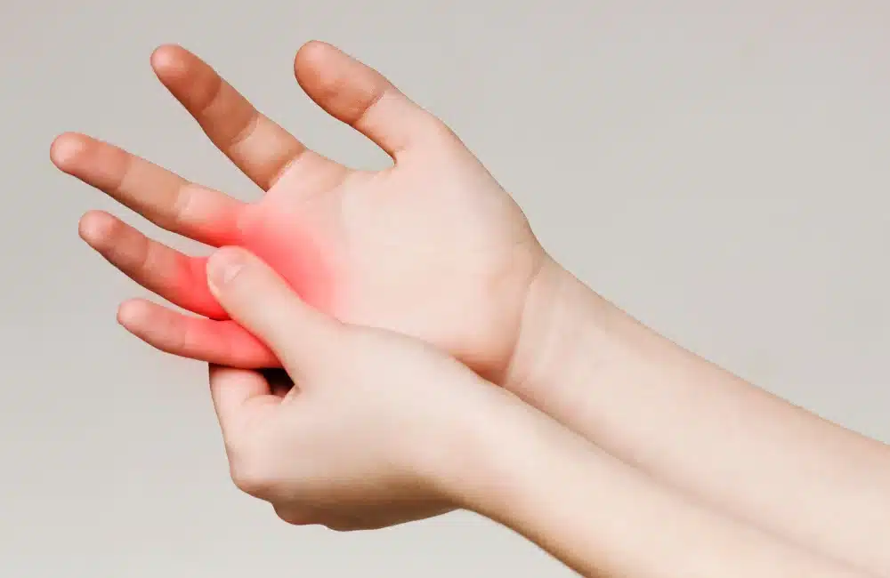 อาการมือชา